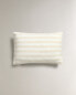 Striped cushion cover