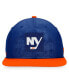 ფოტო #2 პროდუქტის Men's Royal, Orange New York Islanders Authentic Pro Alternate Logo Snapback Hat