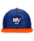 Men's Royal, Orange New York Islanders Authentic Pro Alternate Logo Snapback Hat