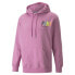 Puma Sw X Logo Pullover Hoodie Mens Pink Casual Athletic Outerwear 53362115