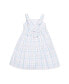 ფოტო #10 პროდუქტის Toddler Girls Organic Sleeveless Tiered Seersucker Sundress