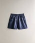 Plain cotton shorts