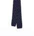 Фото #1 товара BOSS HUGO BOSS 288796 Men's Knit Cotton Tie Dark Blue Regular