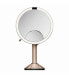 Фото #1 товара Cosmetic mirror with touch control of lighting intensity Rose Gold Sensor Trio