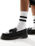 Фото #5 товара Dr Martens Adrian woven tassel loafers in black