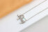 Decent Silver Elephant Opal Necklace NCL133WB