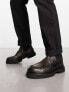 AllSaints Jonboy leather boots in brown US 13 - фото #1