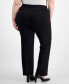 ფოტო #4 პროდუქტის Plus Size Wide-Leg Trousers