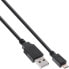 Фото #1 товара InLine Micro USB 2.0 Fast-charge Cable USB Type A male / Micro-B male - 0.3m