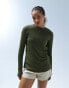 Фото #8 товара ASOS 4505 Icon long sleeve run top in green