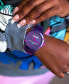 ფოტო #2 პროდუქტის Unisex Montclair Royal Purple Silicone Band Watch 44mm