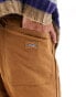 Dickies duck canvas utility trousers in stone washed brown Washed Brown Duck, W29 - фото #5