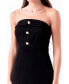 ფოტო #3 პროდუქტის Women's Strapless Midi Dress