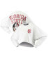 ფოტო #1 პროდუქტის Women's White Florida State Seminoles Raw Hem Cropped Long Sleeve T-shirt