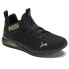 Фото #2 товара Puma Enzo 2 Uncaged Running Womens Black Sneakers Athletic Shoes 19510613