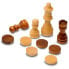 CAYRO Chess Ladies And Backgammon Wood 29x29 cm Board Game