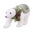 Фото #1 товара Новогоднее украшение Белый Разноцветный Пластик Polyfoam Ткань Медведь 13 x 32 x 15 cm