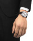 Фото #2 товара Наручные часы Jones New York Men's Analog Two Tone Metal Alloy Bracelet Watch, 42mm and Bracelet Set.