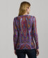 ფოტო #2 პროდუქტის Women's Slim-Fit Paisley Sweater