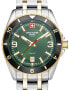 Фото #1 товара Swiss Alpine Military 7034.1148 Mens Watch Sierra two tone black 42mm 10ATM