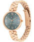 Women's Quartz Rose Gold-Tone Stainless Steel Watch 34mm