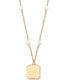 Фото #3 товара brook & york 14K Gold-Plated Quincy Personalized Initial Pendant