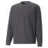 Puma Cloudspun Heather Crew Neck Long Sleeve Pullover Shirt Mens Black Casual To XL - фото #3