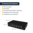 Фото #5 товара StarTech.com 4-Port DisplayPort KVM Switch - USB 3.0 - 4K 30Hz - 3840 x 2160 pixels - 4K Ultra HD - Rack mounting - 18 W - Black