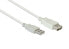 Фото #1 товара Good Connections USB 2.0 AM/AF 0.6m - 0.6 m - USB A - USB A - USB 2.0 - Male/Female - White