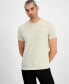 Фото #1 товара Men's Short Sleeve Crewneck Embossed Logo T-Shirt