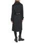 Фото #2 товара Women's Faux-Leather-Trim Coat