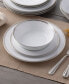Фото #7 товара Whiteridge Platinum Set Of 4 Dinner Plates, 10-1/2"
