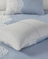 CLOSEOUT! Panache 3 Piece Embroidered Microfiber Duvet Cover Set, King/California King
