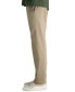 Men’s Premium No Iron Khaki Straight-Fit Stretch Flat-Front Pants