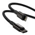 Фото #10 товара Kabel przewód do iPhone USB-C - Lightning szybkie ładowanie 20W 1m - cały czarny
