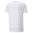Puma Mapf1 Logo Crew Neck Short Sleeve T-Shirt Mens White Casual Tops 53491703