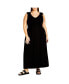 ფოტო #1 პროდუქტის Plus Size Lani Maxi Dress