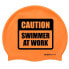 Фото #1 товара BUDDYSWIM Caution Swimmer At Work Swimming Cap