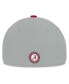 ფოტო #4 პროდუქტის Men's Gray/Cardinal Alabama Crimson Tide Mick Flex Hat