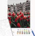 Фото #1 товара Twoje Hobby Malowanie po numerach BRUSHME, 40x50 cm, tulipany Amsterdamu, 1 szt.