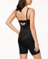 Фото #2 товара Suit Your Fancy Strapless Cupped Mid-Thigh Bodysuit