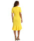 Women's Scoop-Neck Trumpet-Hem Dress