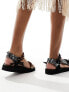 Фото #7 товара Arizona Loves Trekky bandana leopard print sandals in multi