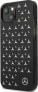 Фото #2 товара Mercedes Mercedes MEHCP13SESPBK iPhone 13 mini 5,4" czarny/black hardcase Silver Stars Pattern