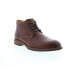 Фото #3 товара Florsheim Cabin Chukka 11780-205-D Mens Brown Leather Lace Up Chukkas Boots