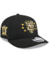 Фото #1 товара Men's Black San Francisco Giants 2024 Armed Forces Day Low Profile 9FIFTY Snapback Hat