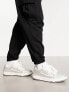 ASOS DESIGN diamante trainers in white