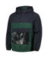 Фото #2 товара Men's Green Liverpool Anorak Hoodie Quarter-Zip Jacket