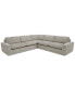 Фото #1 товара CLOSEOUT! Danyella 3-Pc. Fabric "L" Sectional, Created for Macy's