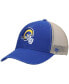 ფოტო #2 პროდუქტის Men's Royal, Natural Los Angeles Rams Flagship MVP Snapback Hat